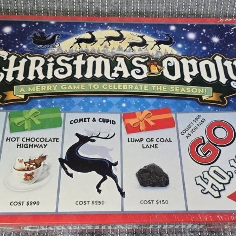 Christmas-Opoly Board Game